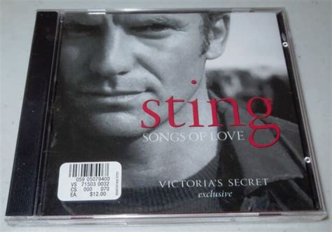 Sting Songs Of Love Cd 2003 Victoria S Secret Exclusive When We