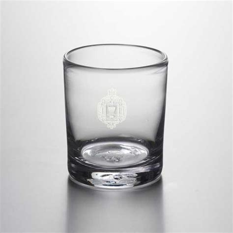Us Naval Academy Double Old Fashioned Glass By Simon Pearce At M Lahart