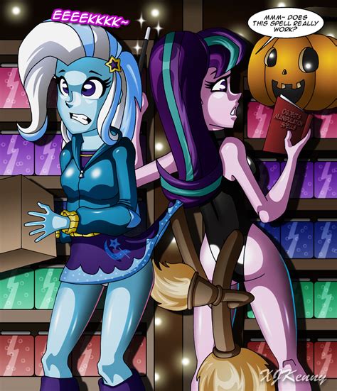 trixie and starlight 08 by xjkenny on deviantart