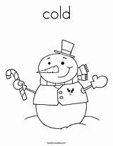 Coloring Cold Snowman Worksheet Christmas Pages Santa Merry Tooth Printable Worksheets Color Has Hello Print Noodle Twisty Secret Favorites Login sketch template