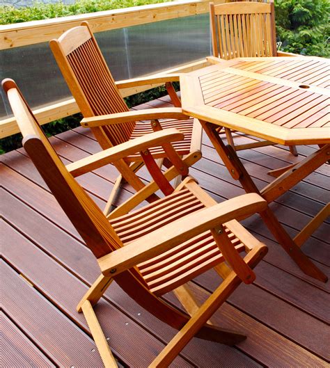 choose wood patio furniture