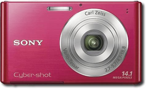 buy sony cyber shot  megapixel digital camera red  red