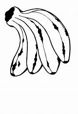 Colouring Bananas Frutas Banane Colorear Malvorlage Carbohydrates Websincloud Naturaleza Natureza Bread Ausmalen Kostenlose Activity Activites sketch template