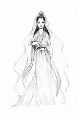 Yin Kuan Mercy Crystalvaults Crystals sketch template