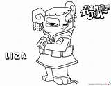 Jam Animal Coloring Pages Liza Printable sketch template