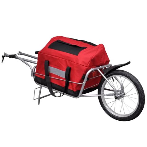 bike bicycle cargo carrier trailer utility luggage cart  wheel  kg ebay