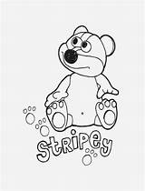 Stripey Timmy sketch template