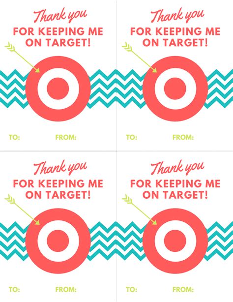 target teachers gift printable teacher gift card printable