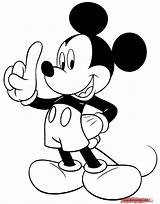 Mickey Mouse Coloring Sheets Pages Printable Disney Print Book Printables Cartoon Finger Baby Holding Kids Mikey Pdf Characters Minnie Gif sketch template