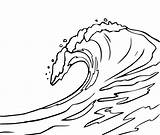 Waves Wave Coloring Drawing Pages Ocean Line Water Simple Printable Sketch Japanese Template Getdrawings Crashing Vector Color Getcolorings Print Templates sketch template