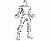 Ultron Coloring Pages Getdrawings Getcolorings sketch template