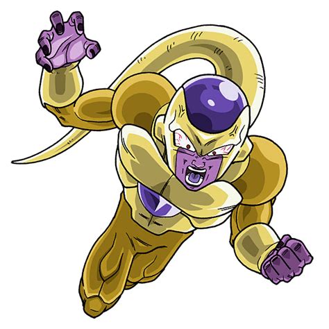Golden Frieza Render 2 [sdbh World Mission] By