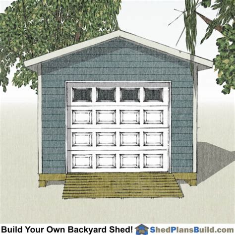 garage storage shed plans