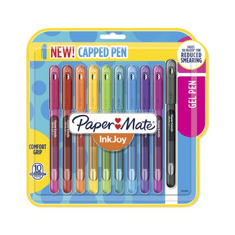 paper mate inkjoy gel pens medium point 0 7mm assorted colors