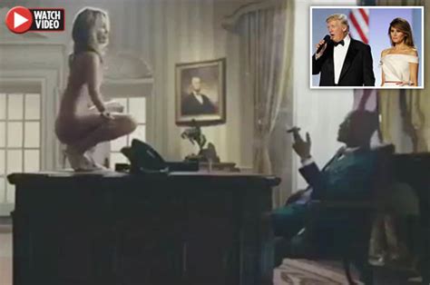 Melania Trump Lookalike Strips Naked In T I Video Flotus Furious