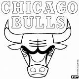Bulls Chicago Coloring Logo Pages Bull Basketball Drawing Blazers Portland Trail Printable Getdrawings Teams Getcolorings sketch template