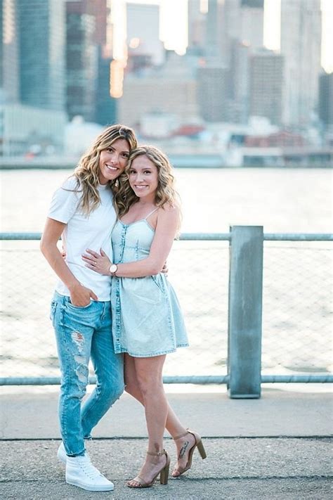 New York City Summer Engagement Shoot Lesbian Engagement Photos