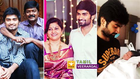 atharva family  actor atharvaa murali father mother brother  sister friends