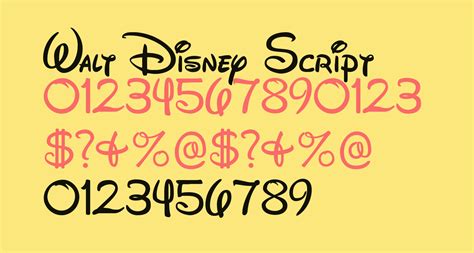 walt disney script  font  font