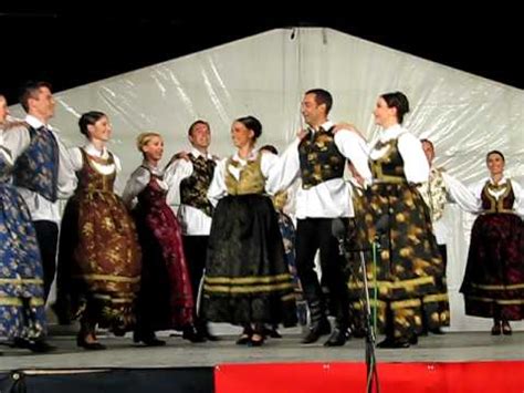 lado national folk dance ensemble  croatia bunjevacko momacko kolo part  youtube
