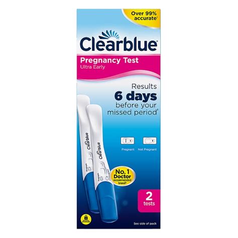 clearblue  weeks indicator  tests garrett odonnell pharmacy