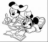 Mickey Mouse Coloring Pages Easy Getcolorings Pdf sketch template