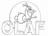 Olaf Coloring Pages Printable sketch template