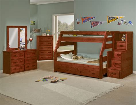 twin  full solid wood bunk bed beds