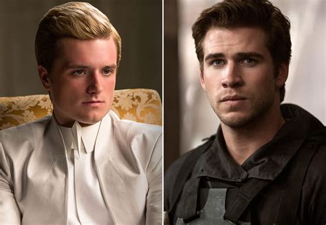 peeta and gale in the hunger games popsugar love and sex