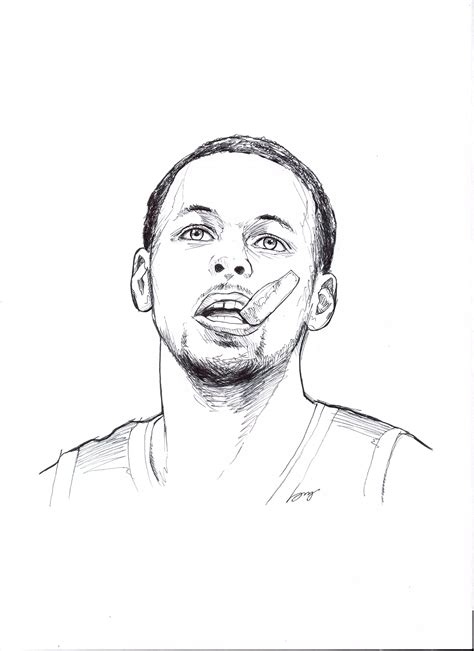 cool stephen curry coloring pages  coloringfoldercom basketball
