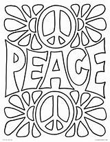 Coloring Pages Peace Sign Mandala Printable Color Getcolorings Print sketch template