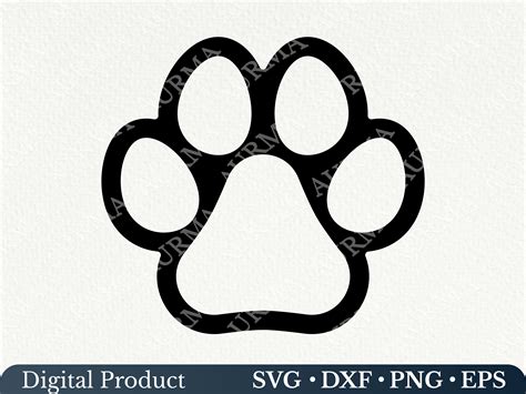 paw svg paw print svg dog paw svg paw print svg files  etsy images