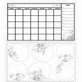 Wandsticker Kalender Stundenplan sketch template