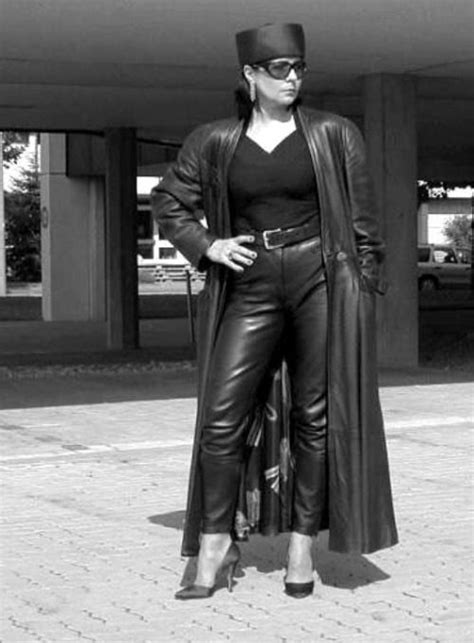 Stunning Black Leather Long Leather Coat Leather Coat Long Coat Women