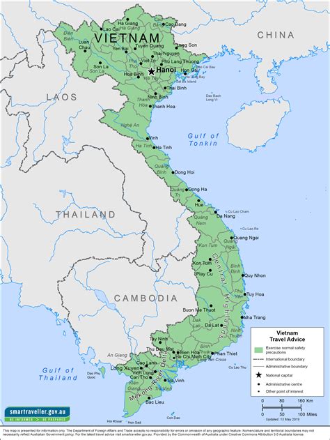 vietnam travel advice safety smartraveller