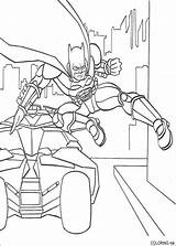 Coloring Pages Batman Car sketch template