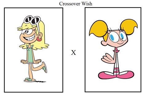 Crossover Wish Leni Loud And Dee Dee By Bart Toons On Deviantart
