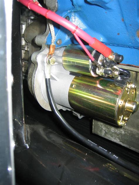 ffcarscom factory  racing discussion forum mini starter wiring