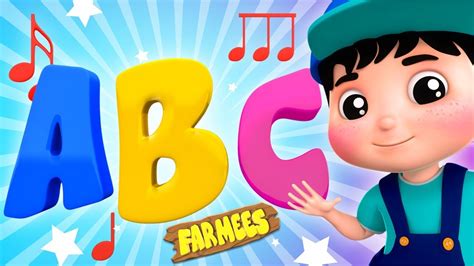 abc song learning   children  farmees youtube