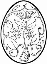 Easter Egg Coloring Printable Pages Print Color Getcolorings Colorings sketch template
