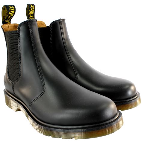 mens dr martens  classic chelsea style leather ankle high boot uk sizes   ebay