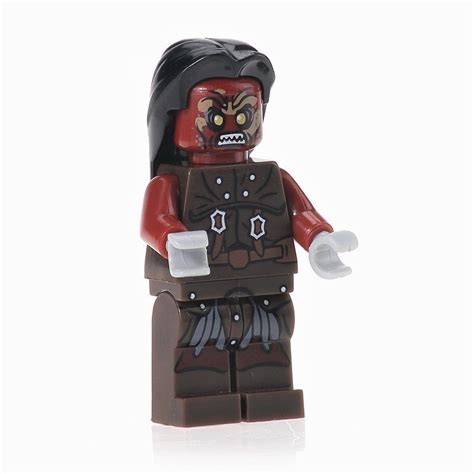 minifigure lead uruk hai orc from lord of the rings hobbit