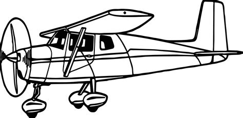 illustration   cessna airplane coloring page wecoloringpagecom