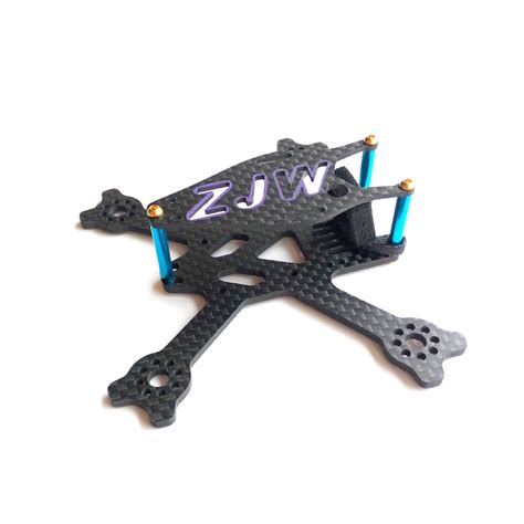mm micro fpv racing frame carbon fiber  supports   propeller  rc drone sale