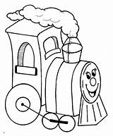 Train Trains Clipart Print Coloring Colouring Toy Pages Library Clip Station sketch template