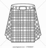 Kilt Pages Template Scottish Coloring sketch template