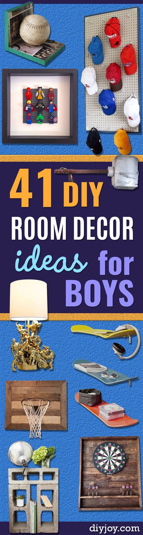 super creative diy room decor ideas  boys