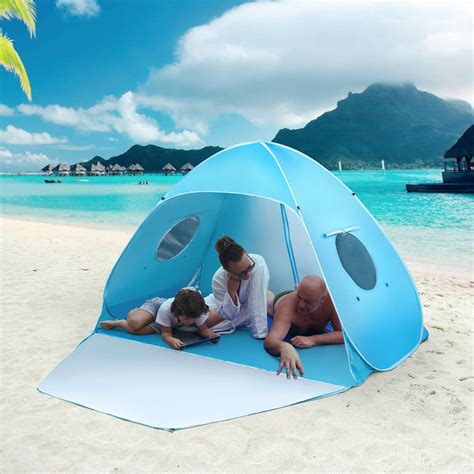Icorer Extra Large Pop Up Instant Portable Outdoors 2 3 Person Beach