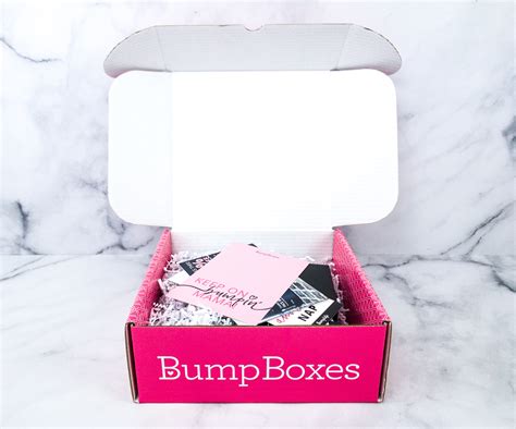 bump boxes february  subscription box review coupon  subscription
