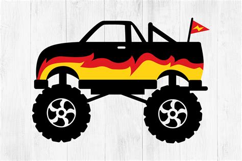 monster truck svg  twingenuity graphics thehungryjpeg